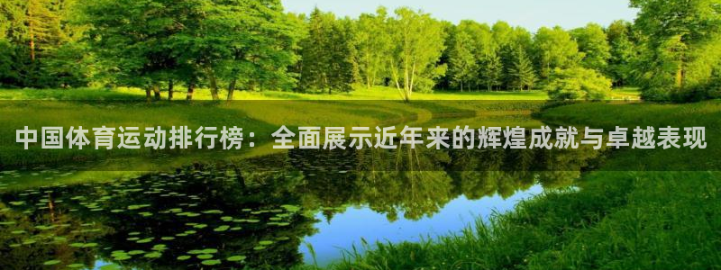 尊龙官方集团官网：中国体育运动排行榜：全面展示近年来