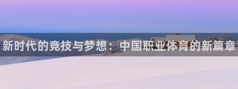 尊龙官方正版app娱乐平台：新时代的竞技与梦想：中国职业体育